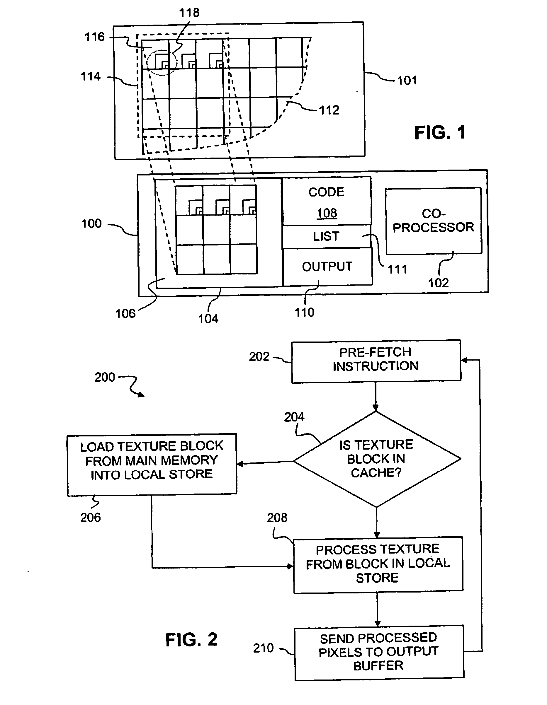 Texture unit for multi processor environment