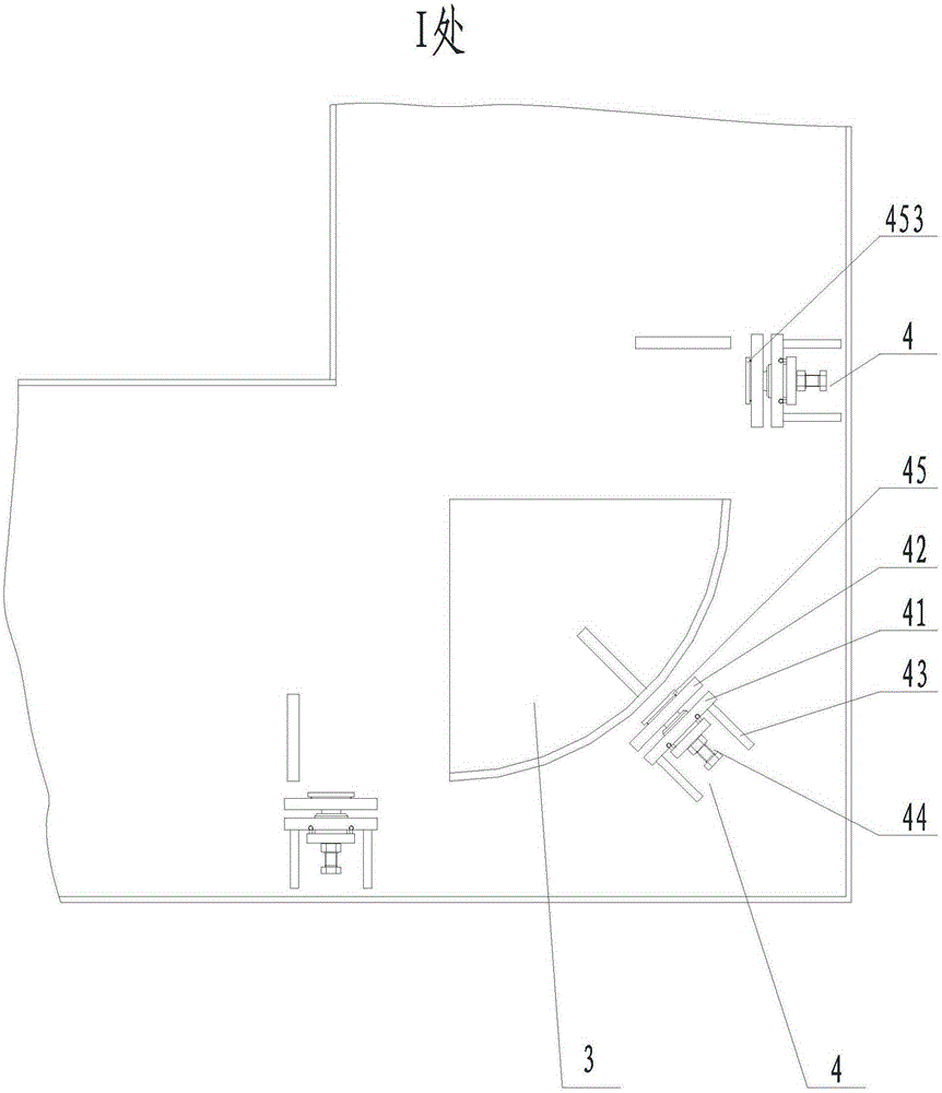 A square culvert socket ring manufacturing frame