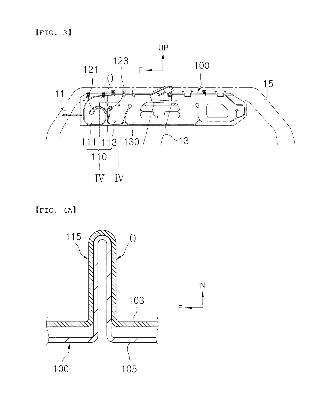 Side curtain airbag for vehicle