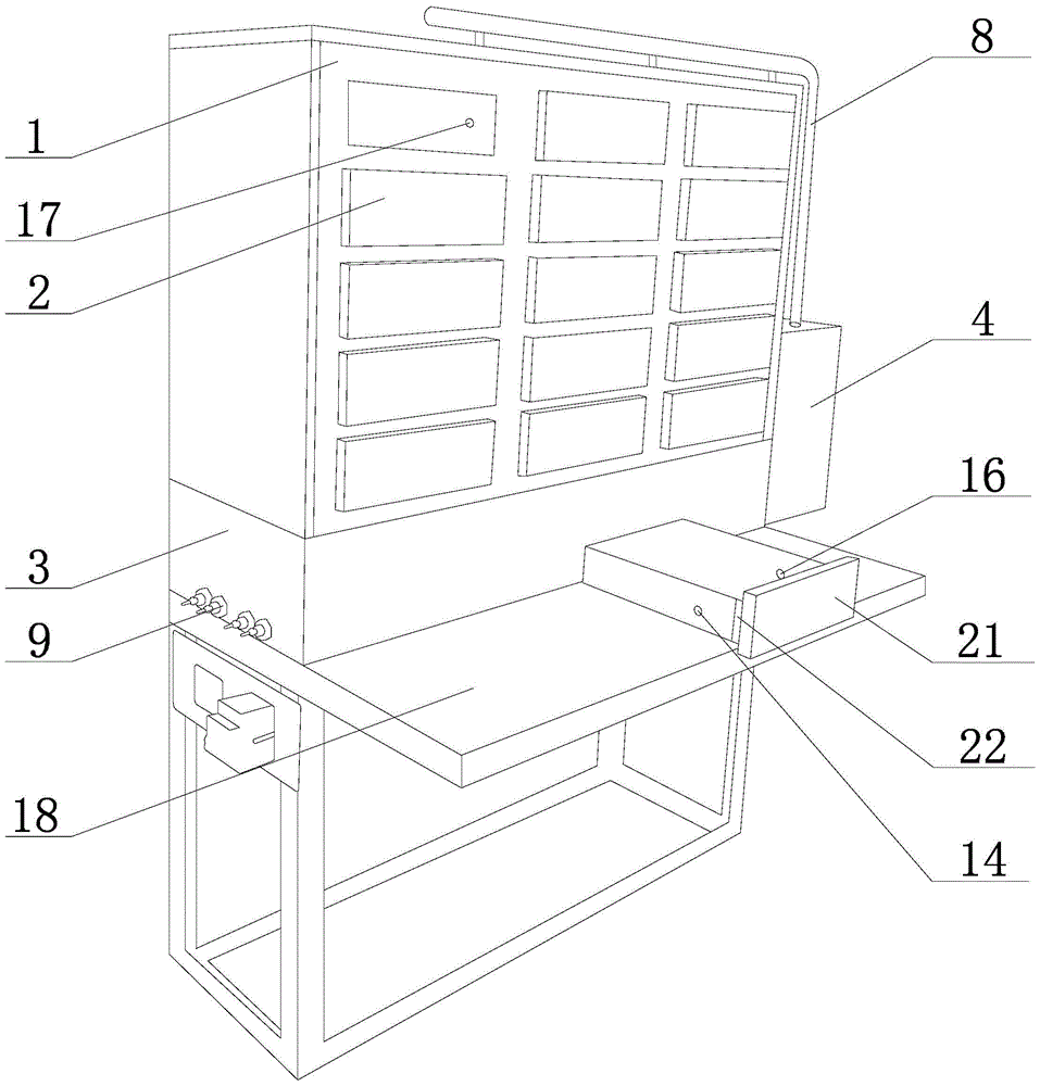 A circulating energy-saving and water-saving fast steamer