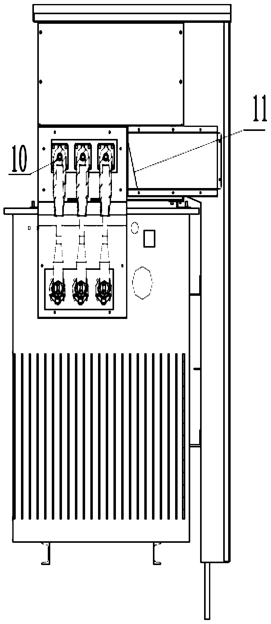 Intelligent compact integrated prepackage type transformer station