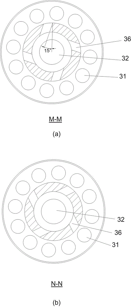 Two-fluid atomizing nozzle