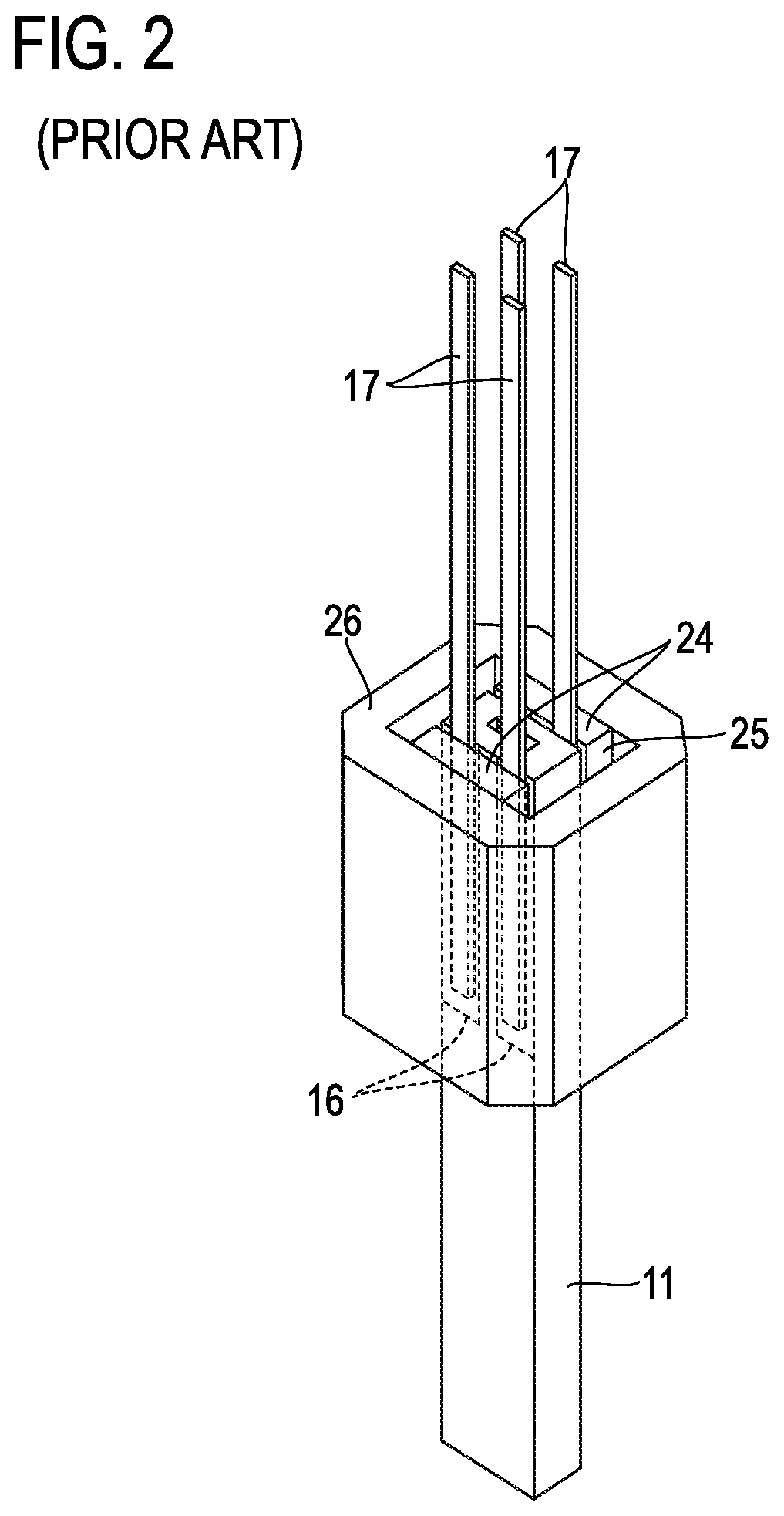 Ceramic applied electronic device and connector