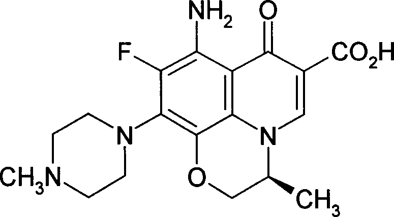 Carbostyrile antibiotic injection preparations