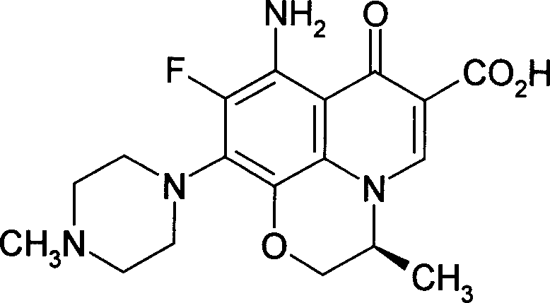 Carbostyrile antibiotic injection preparations