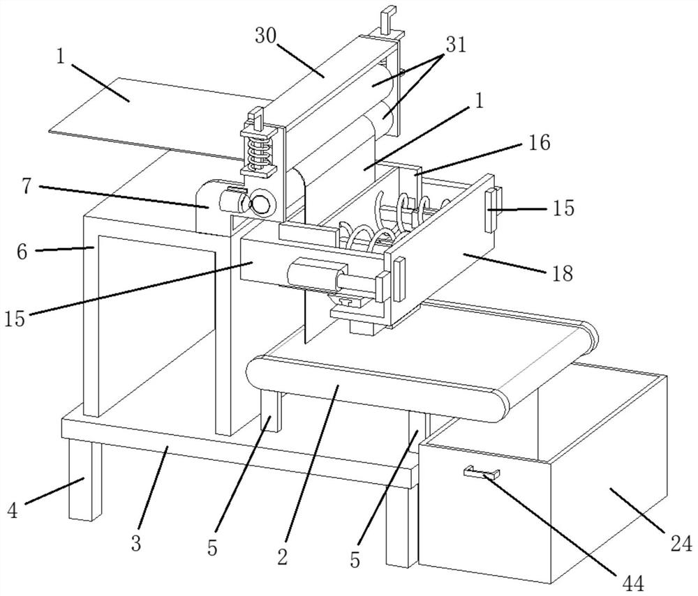 Cloth cutting device capable of replacing blade for textile fabric processing