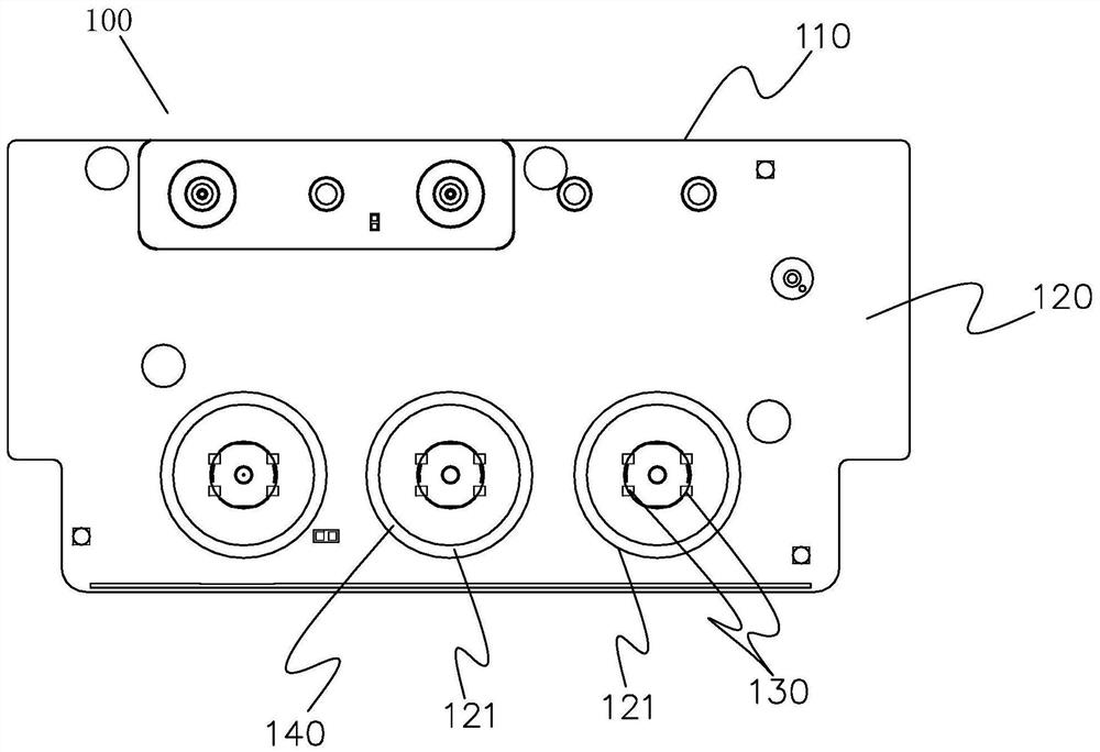 Printed circuit board, printed assembly board and electronic equipment