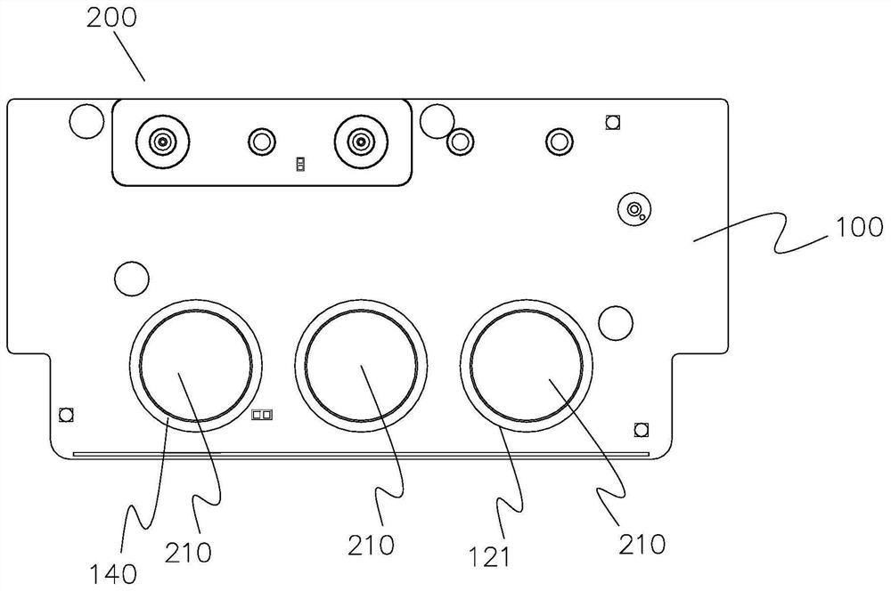 Printed circuit board, printed assembly board and electronic equipment