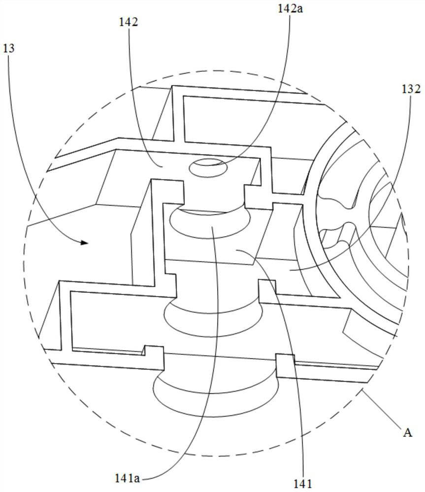 Central control waterway component, bathing system and control method of central control waterway component