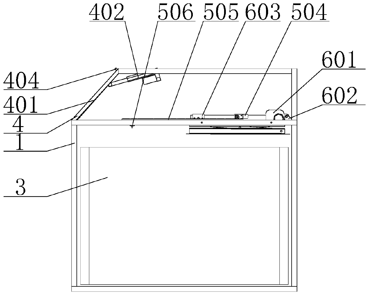 Dry garbage compression device