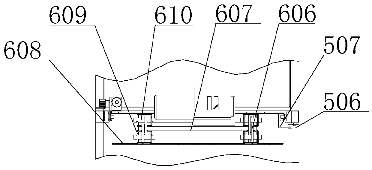 Dry garbage compression device