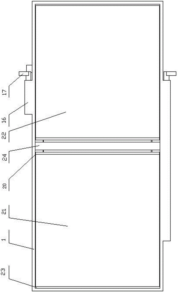 Orthopedic ankle postoperative nursing bed apparatus