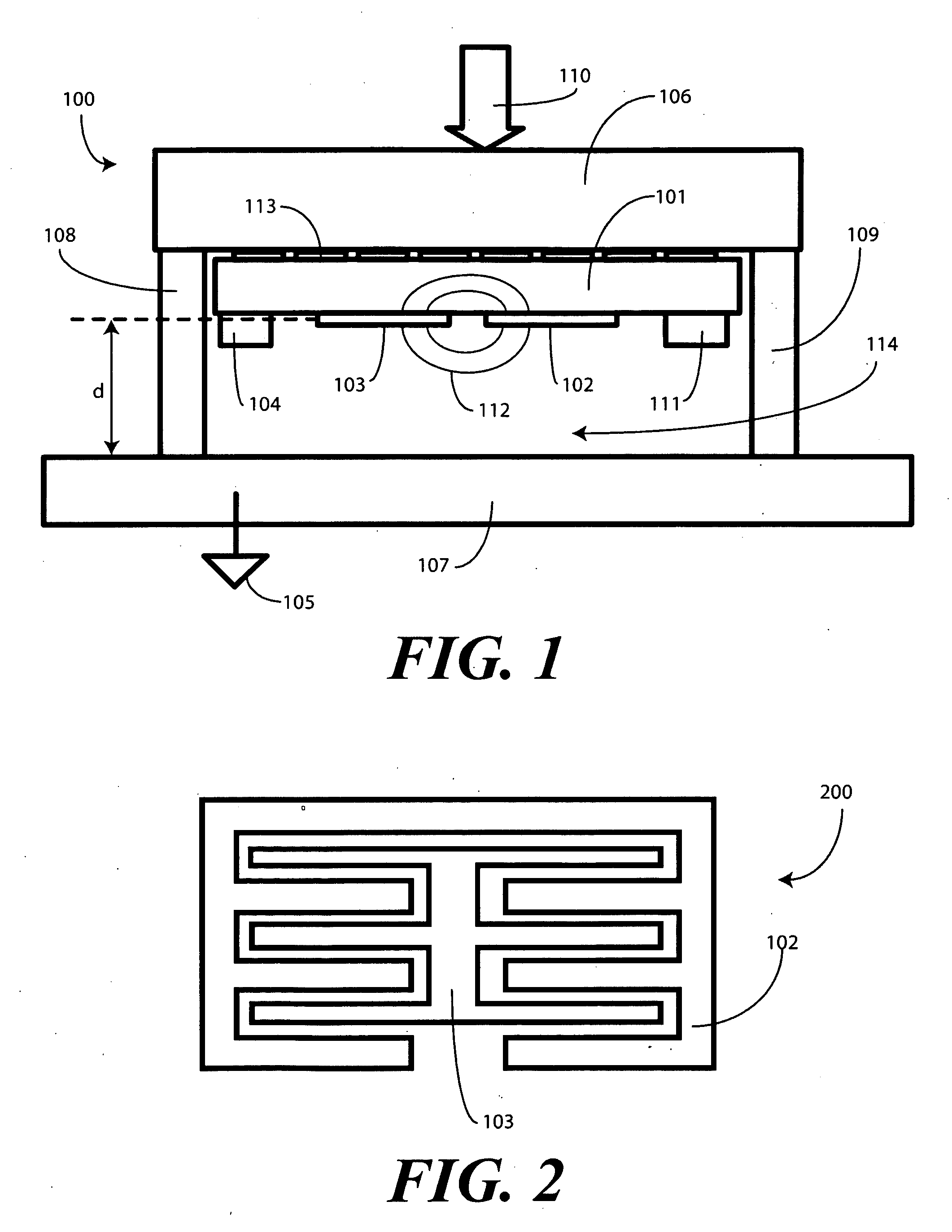 Single Sided Capacitive Force Sensor for Electronic Devices