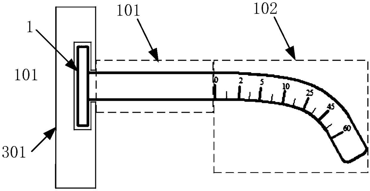 A corrugation measuring instrument for side-grinding rails on railway curves