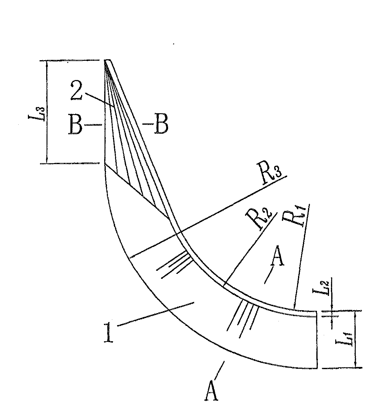 Flow guiding engineering for river gate dam and spillway