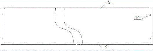 A kind of prefabricated fence and preparation method thereof