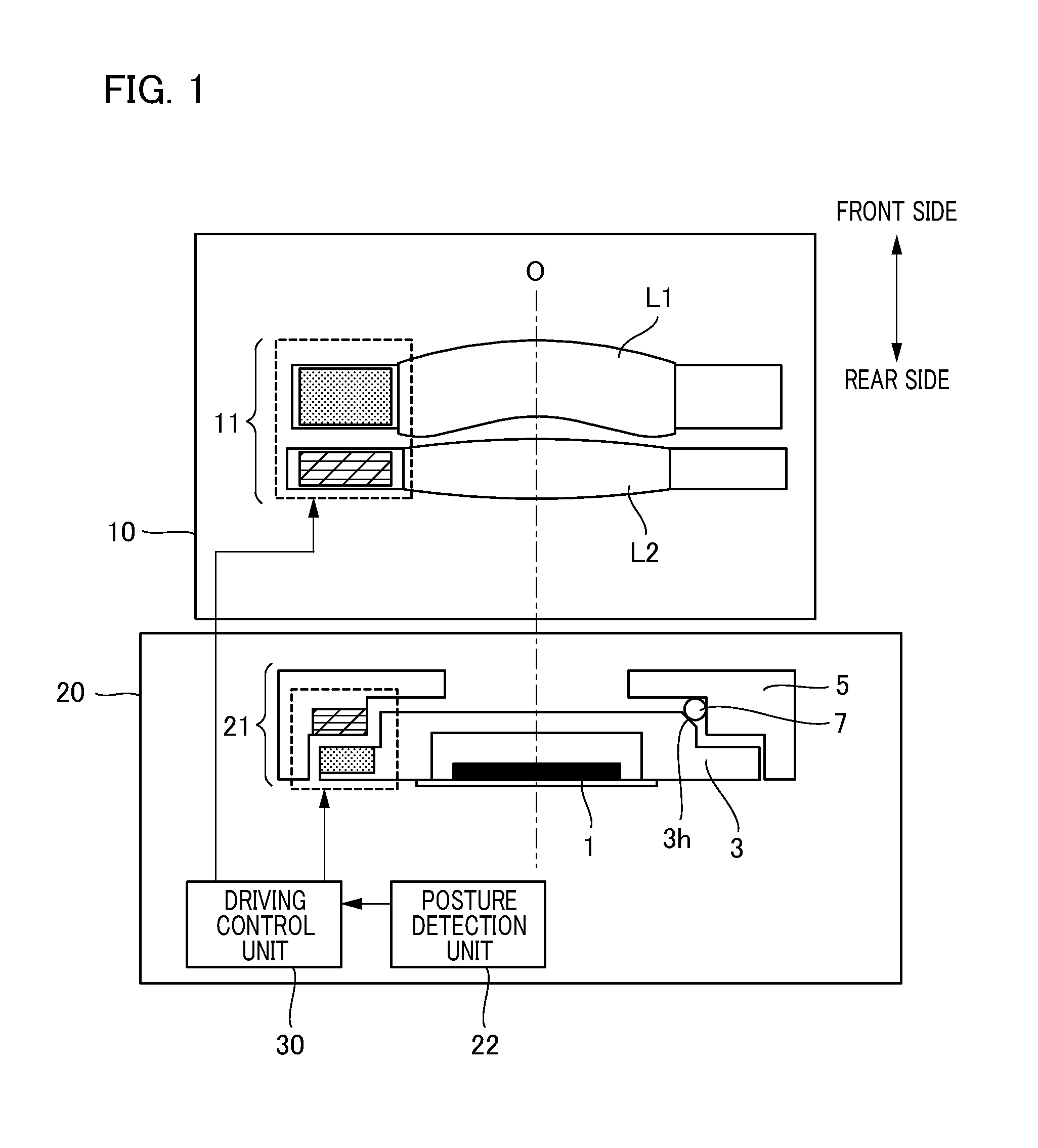 Image blur compensation device and imaging apparatus