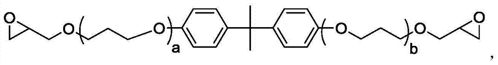 Flip chip bottom filling adhesive with normal temperature rapid capillary fluidity and rapid repairability