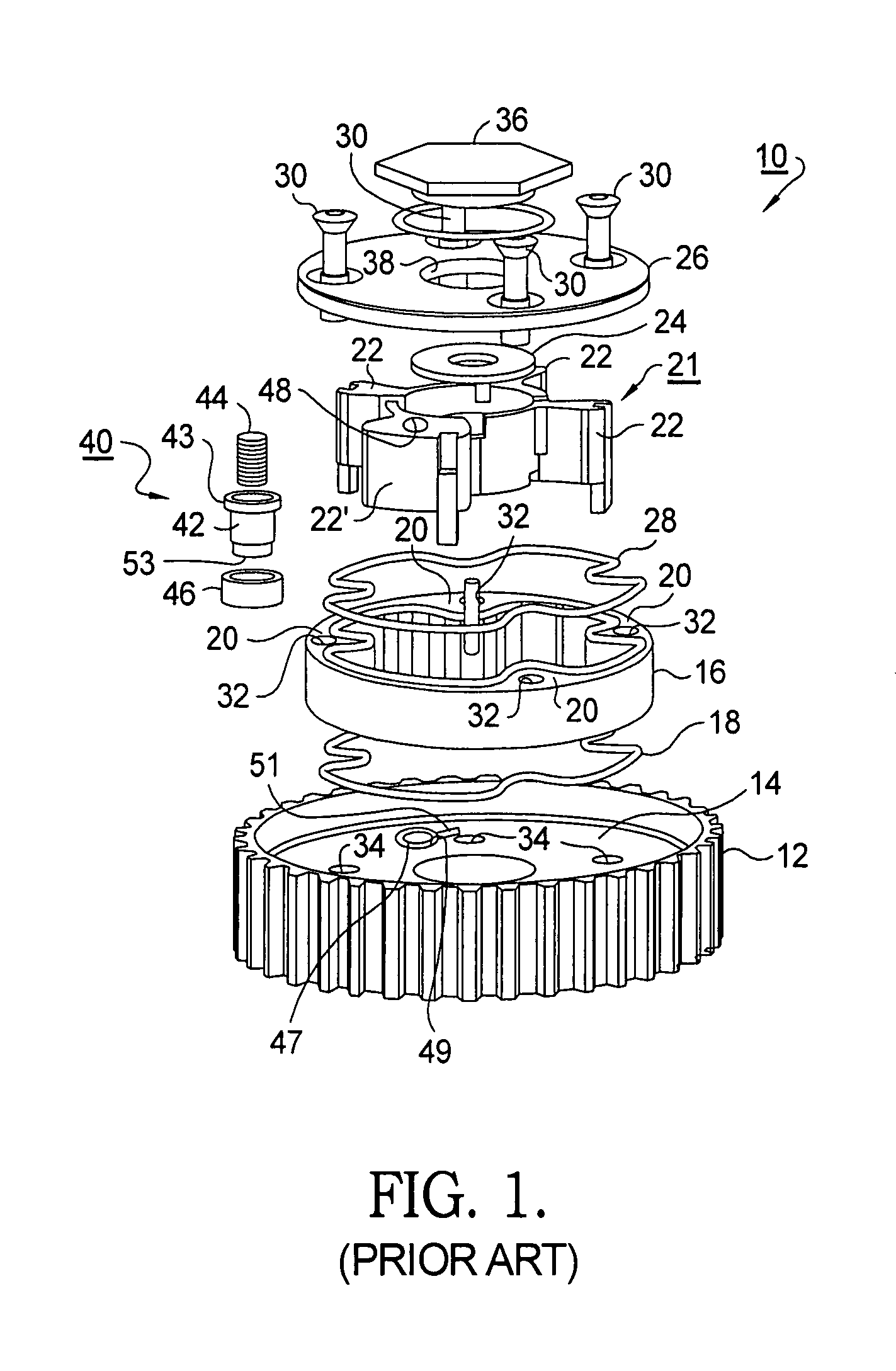 Vane-type cam phaser having increased rotational authority, intermediate position locking, and dedicated oil supply