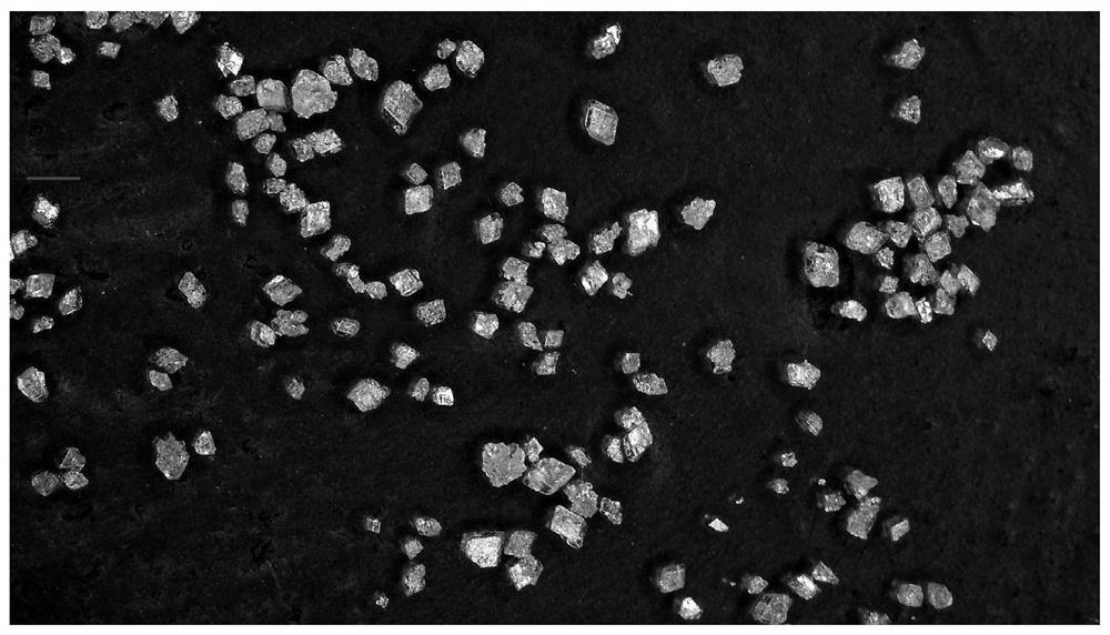 Preparation method of ammonium persulfate crystal