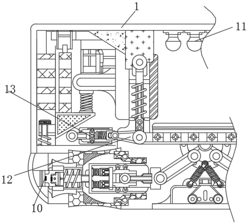 Energy-saving device capable of automatically recognizing whether or not people exist in elevator and turning on illuminating lamp