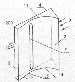 Method and device for improving performance of resistance-type vertical axis wind turbine