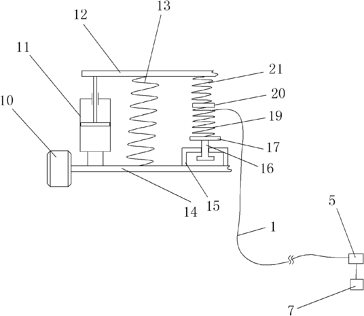 Auxiliary device for safe traveling of vehicles