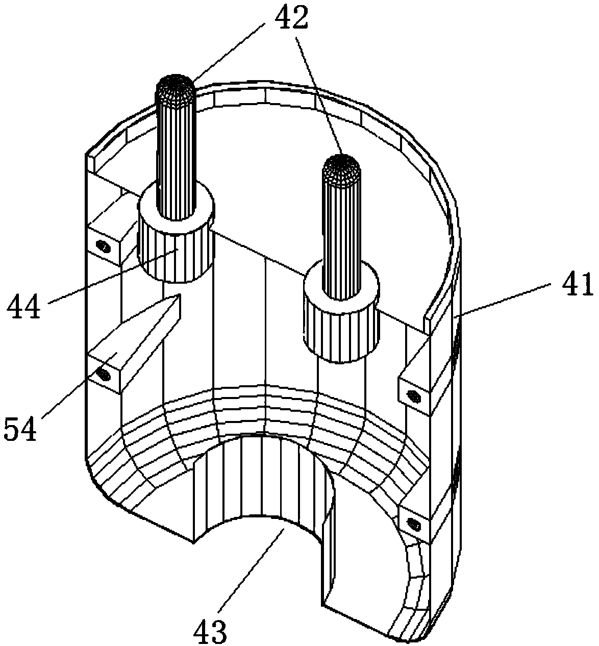 Method for installing and stress monitoring of steel bar cage in concrete cast-in-place pile