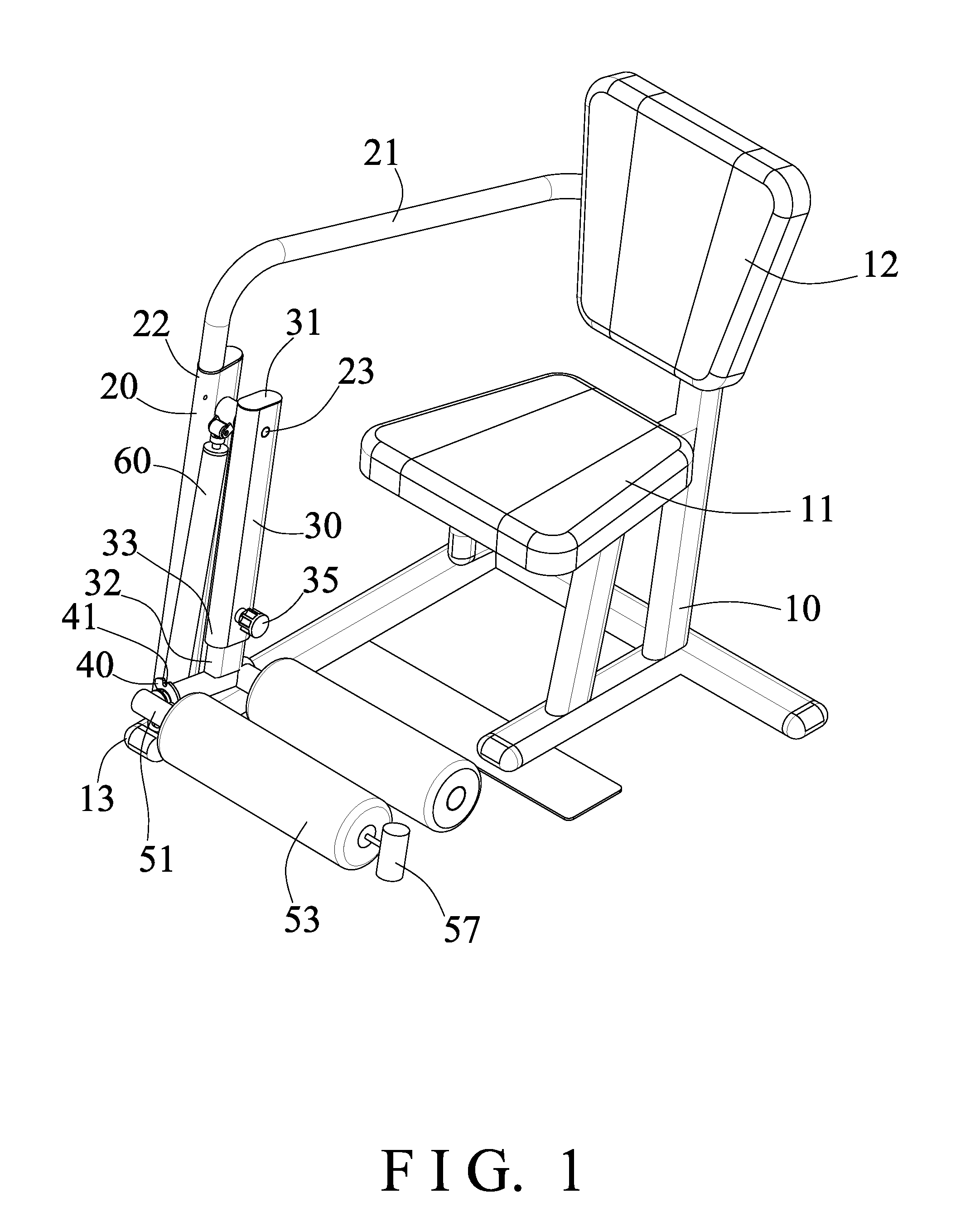 Rehabilitation or exercising chair device