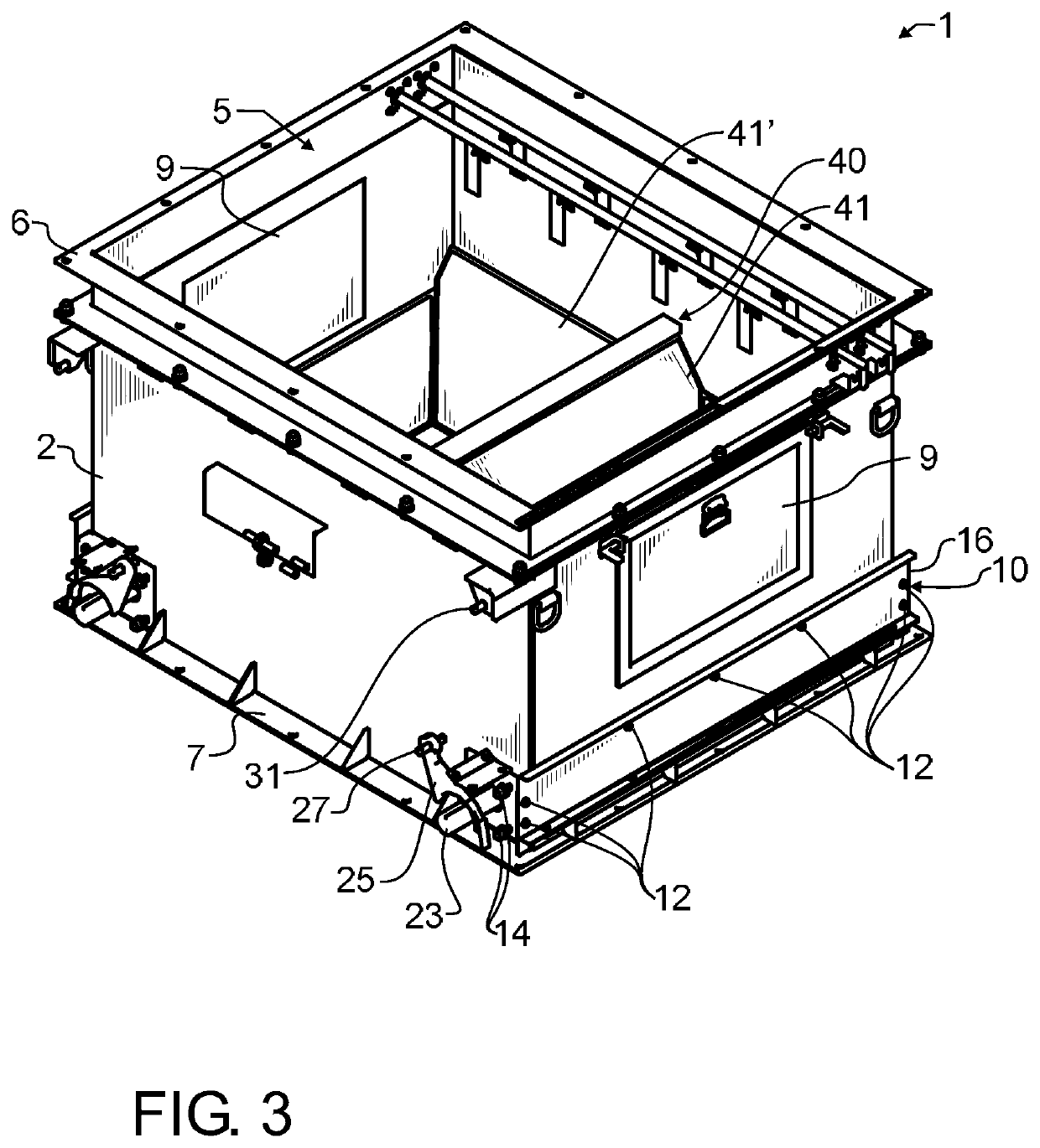 Batcher gate for asphalt silo handling