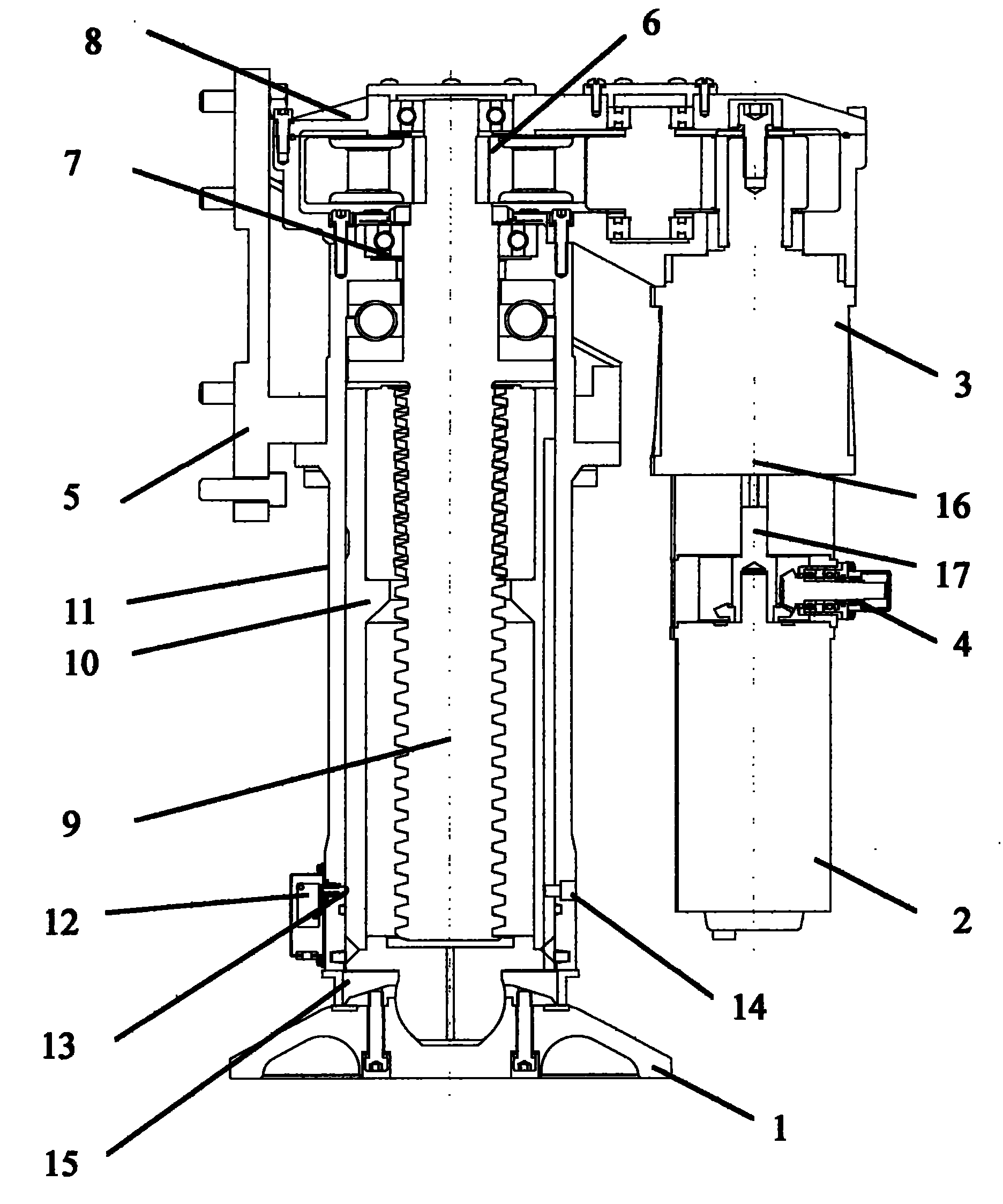 Electric automatic levelling brace