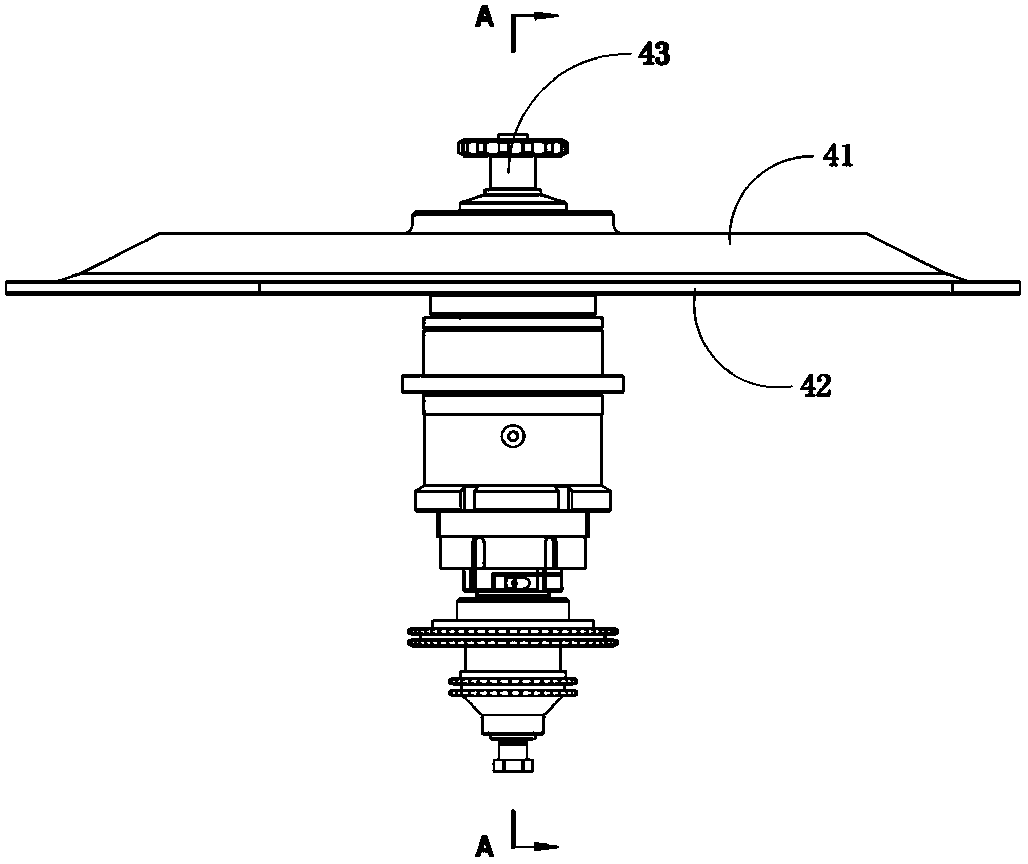 Candy sorting device of packaging machinery