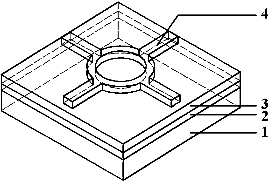 Infrared metamaterial wave absorbing body