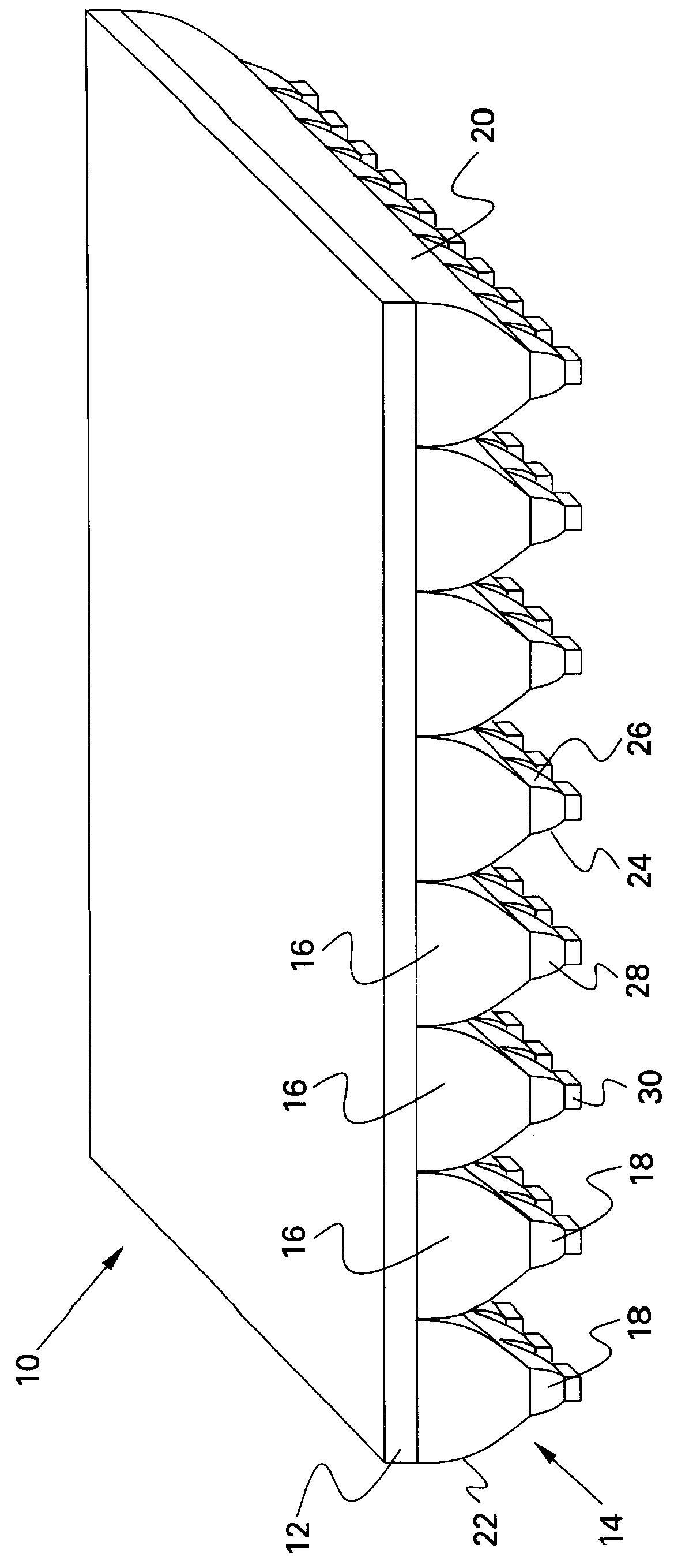 Space concentrator for advanced solar cells