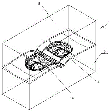 A die forging forming method of mounting seat