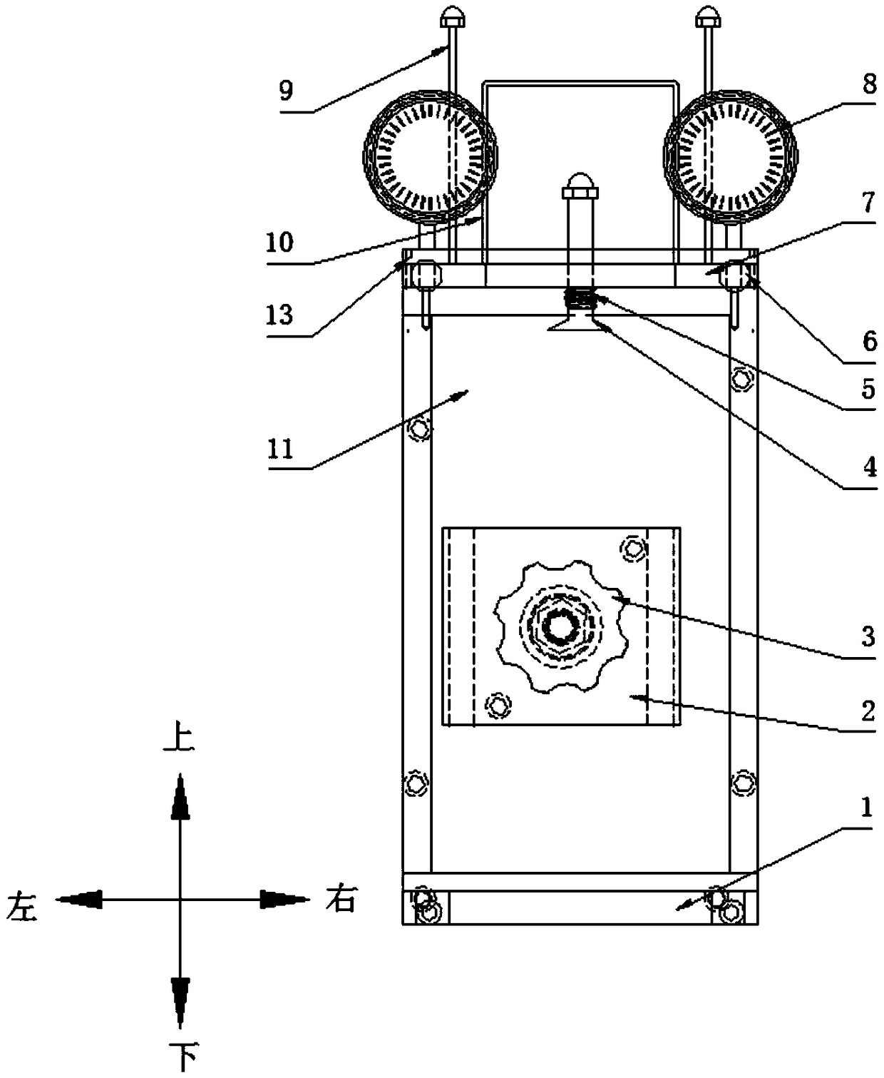 Scraping plate error correcting tool