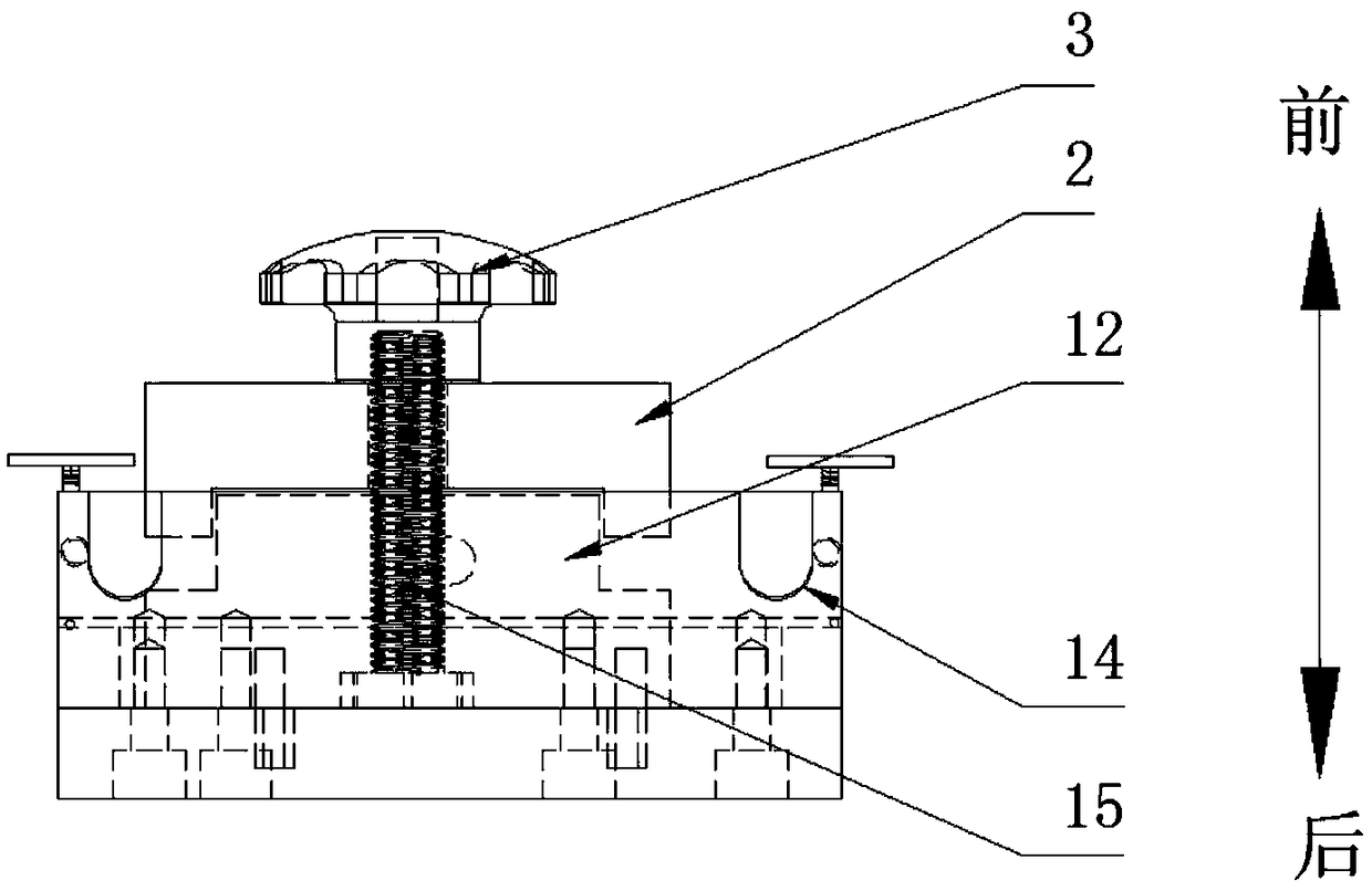 Scraping plate error correcting tool