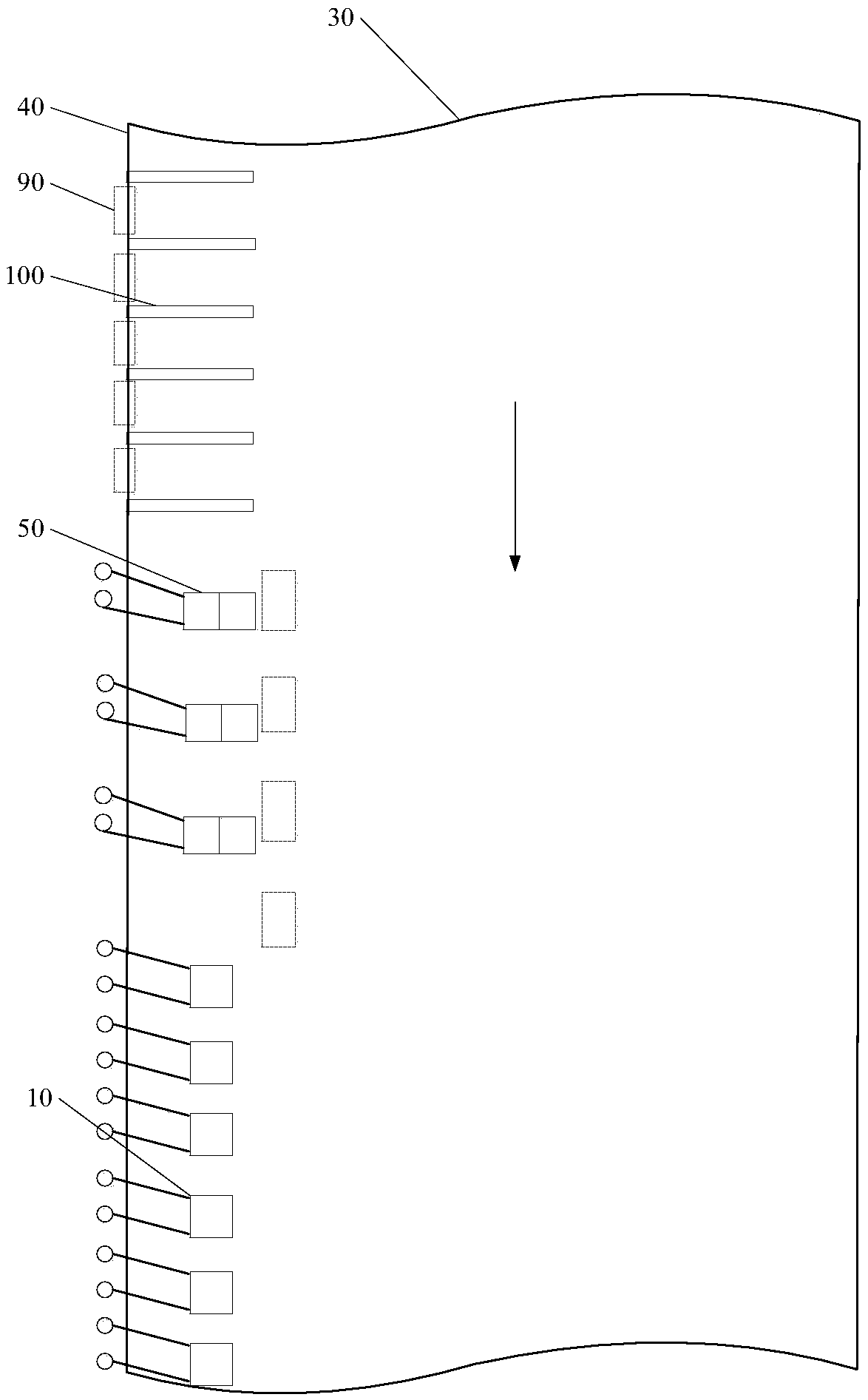 Habitat construction method for benthos in plain rivers