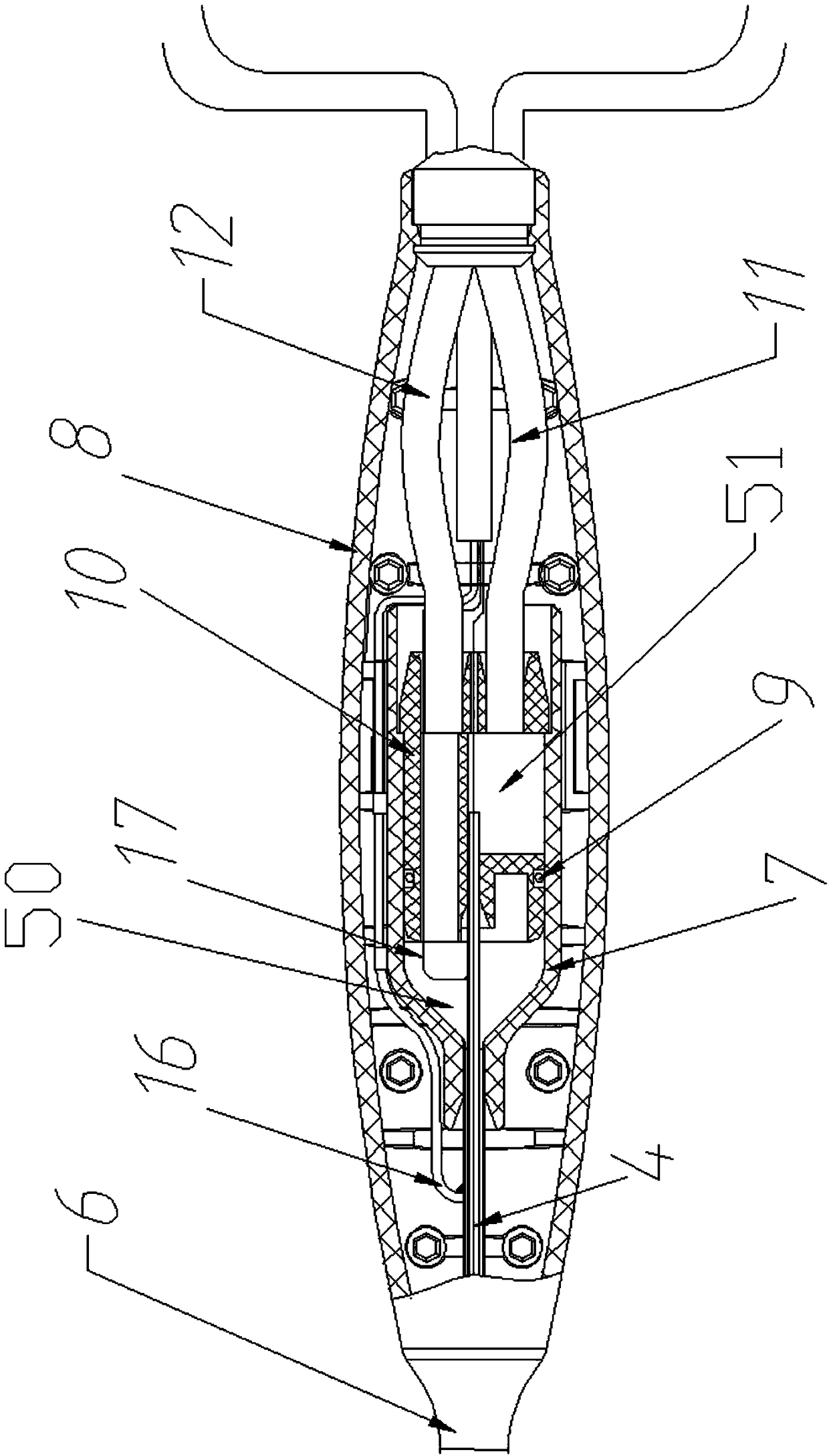 A cold cycle ablation needle system