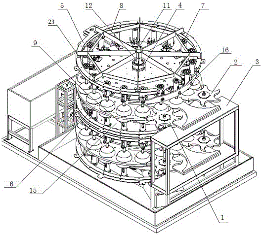 Automatic tableware washing machine