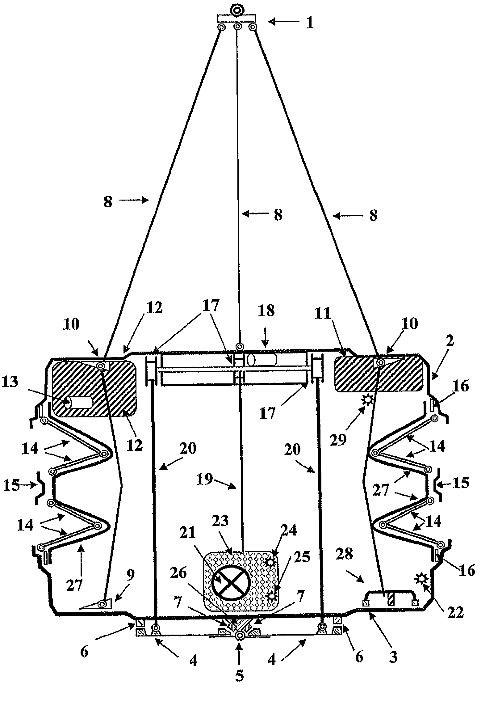 Helibucket for Firefighting Helicopters