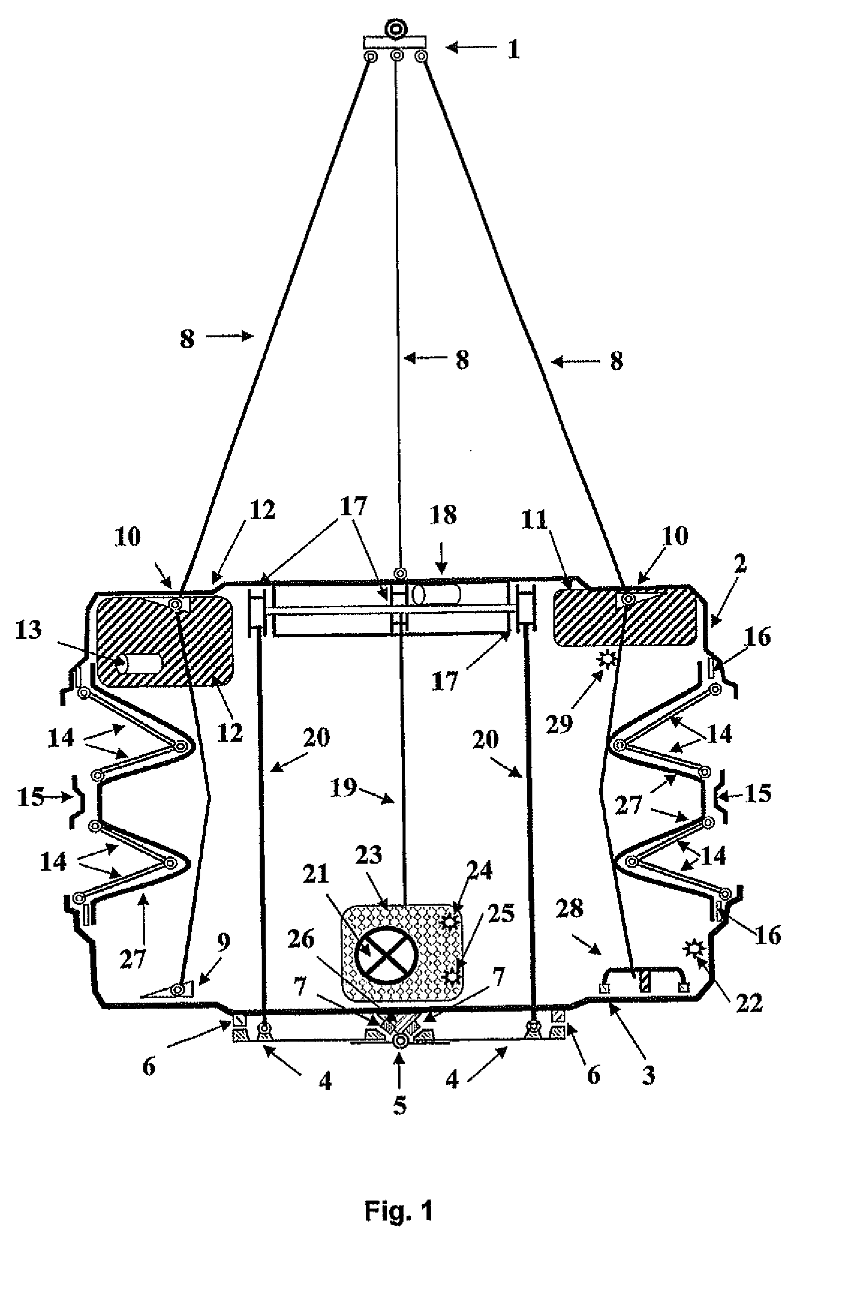 Helibucket for Firefighting Helicopters