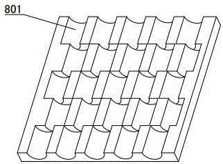 Efficient VOC treatment system and treatment process flow adopting novel heat exchanger