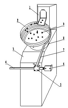 Hexagonal flange type nut conveyor