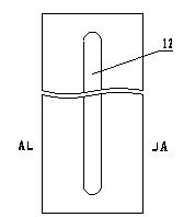 Hexagonal flange type nut conveyor