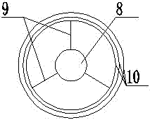 An intensified concentrated swirl pulverized coal burner