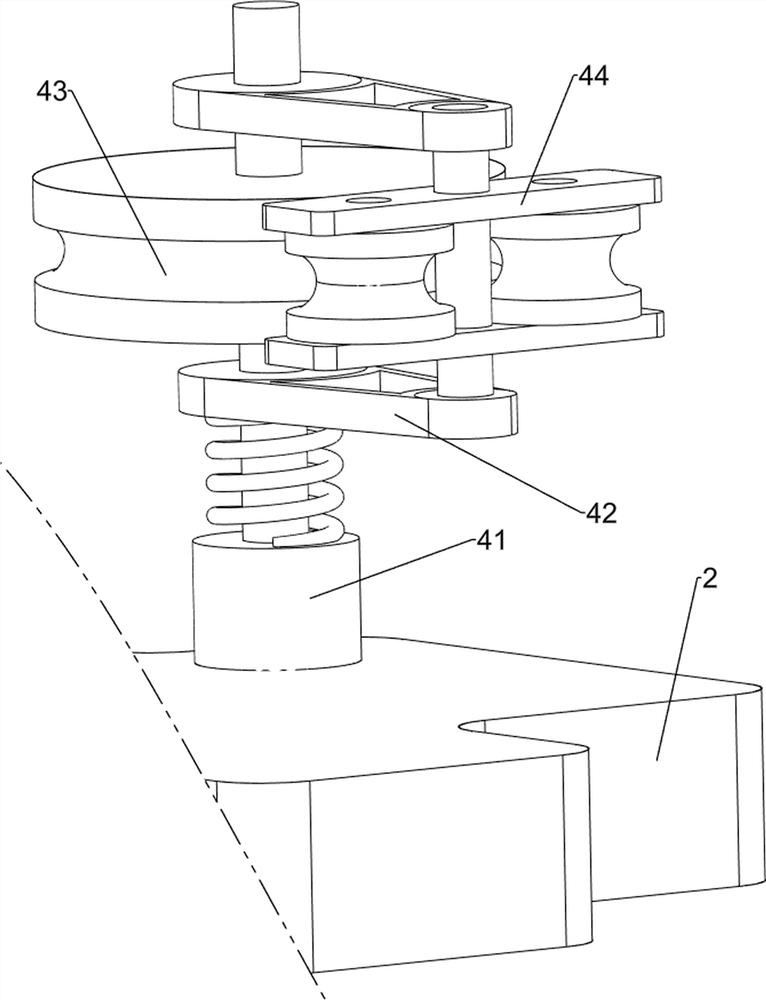 Hardware steel pipe auxiliary bending device