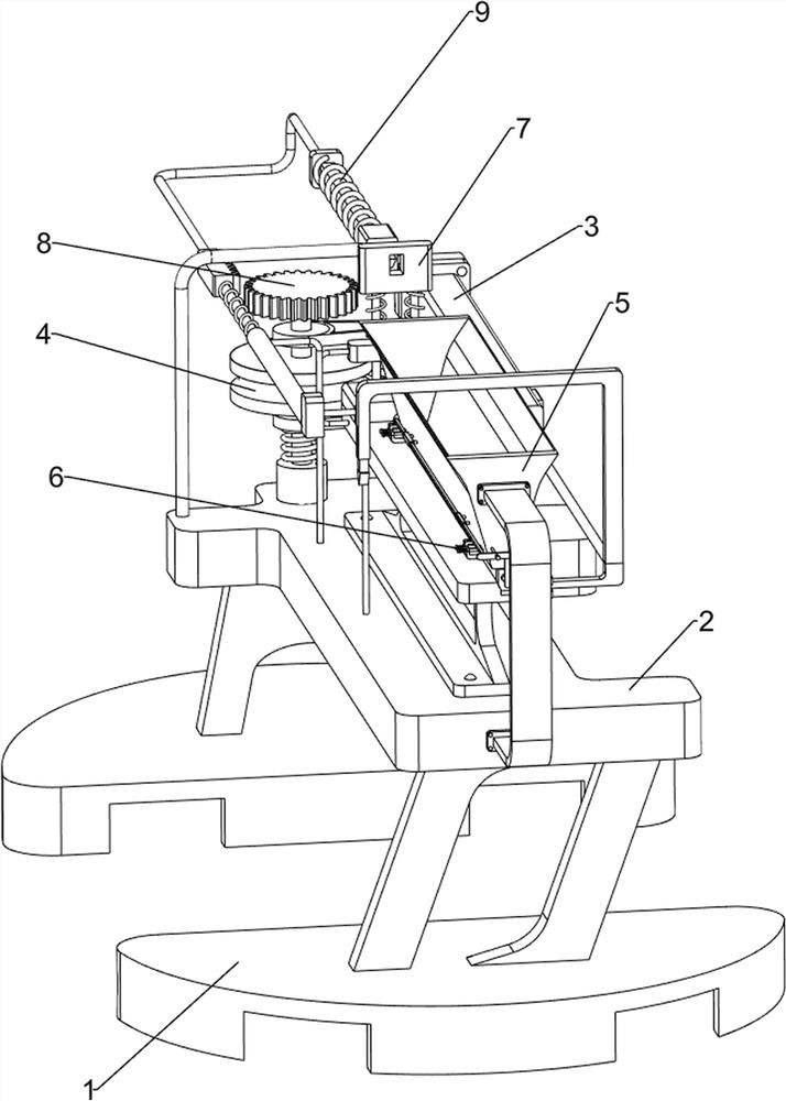 Hardware steel pipe auxiliary bending device