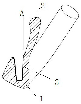 Forging process of complex shape golf head