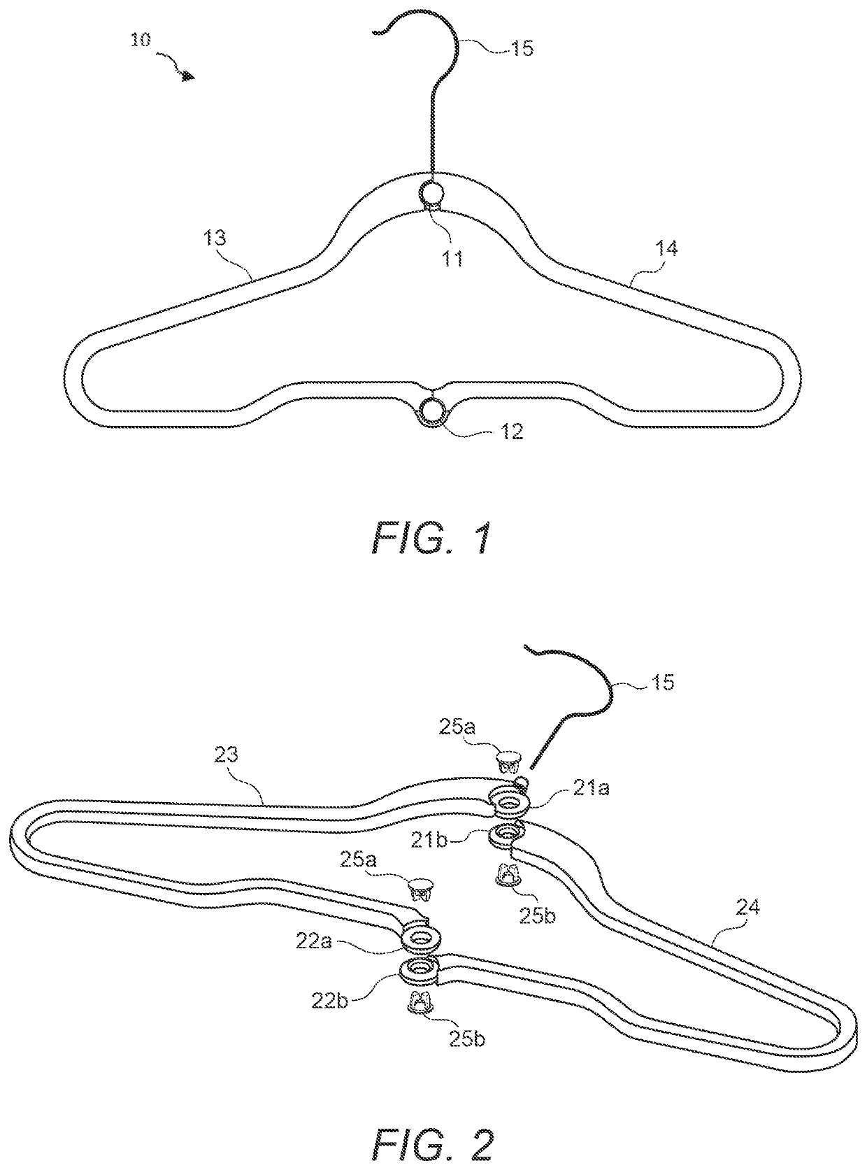 Clothing Hanger Fold-Quick-Release